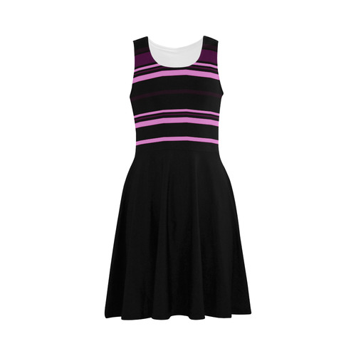 New! New! Vintage designers dress in vintage style. Shop latest designers fashion. Black and pink 20 Atalanta Sundress (Model D04)