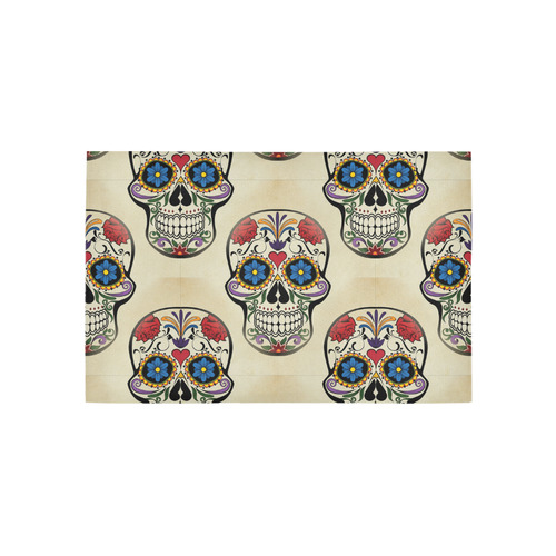 Skull20160602 Area Rug 5'x3'3''