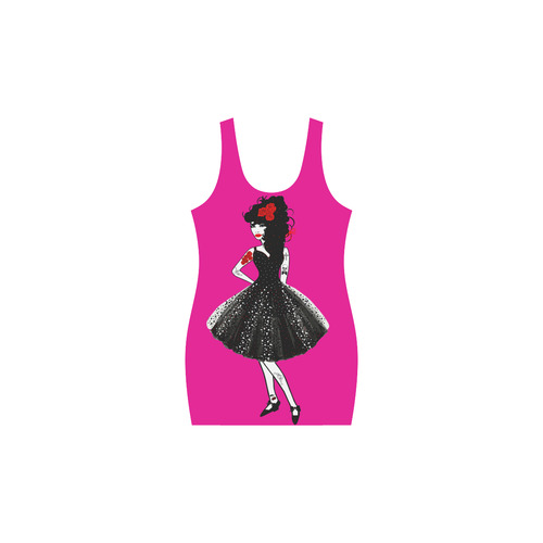 rockabilly-rita_pink Medea Vest Dress (Model D06)