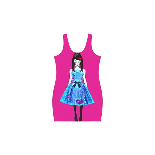 uptight-alice_pink Medea Vest Dress (Model D06)
