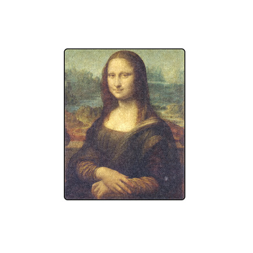 Mona Lisa Leonardo da Vinci Fine Art Blanket 40"x50"