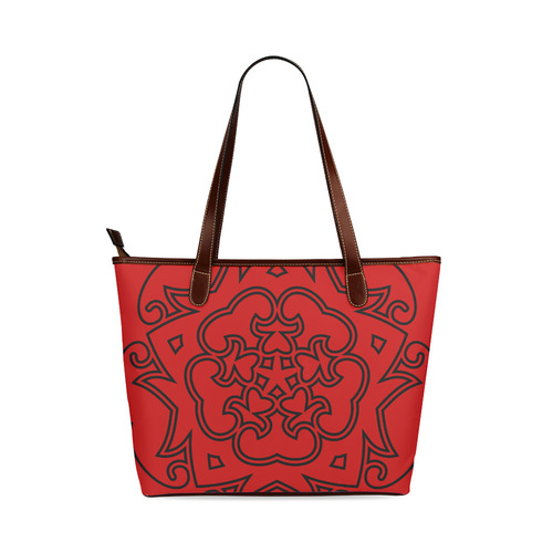 New in shop! Luxury designers bag edition 2016. Hand-drawn mandala art / vintage shop. Arrivals! Shoulder Tote Bag (Model 1646)