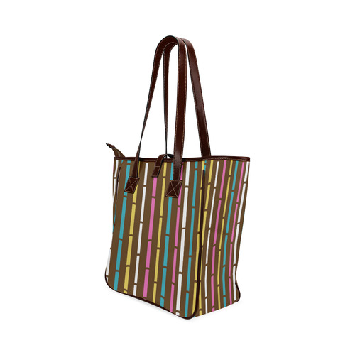 New in shop! Wild bamboo designers fashion : Luxury hand-drawn art / Arrivals! Classic Tote Bag (Model 1644)