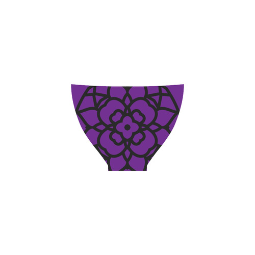 New artistic bikini in our designers shop. Latest fashion available here! Purple and black edition 2 Custom Bikini Swimsuit