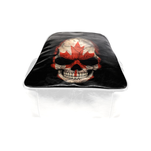 Canadian Flag Skull Multi-Pockets Backpack (Model 1636)