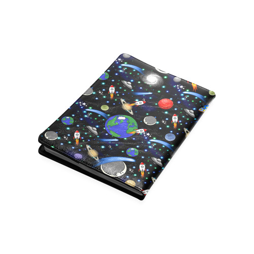 Galaxy Universe - Planets, Stars, Comets, Rockets Custom NoteBook B5