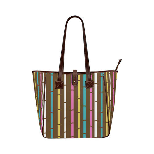 New in shop! Wild bamboo designers fashion : Luxury hand-drawn art / Arrivals! Classic Tote Bag (Model 1644)