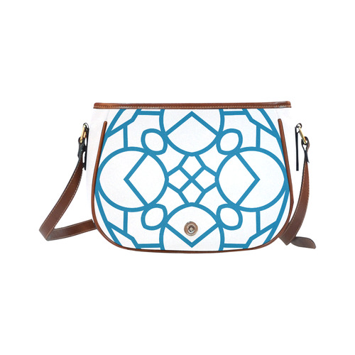 New arrival in shop : Vintage luxury designers Mandala Bag / new art in Shop Saddle Bag/Small (Model 1649) Full Customization