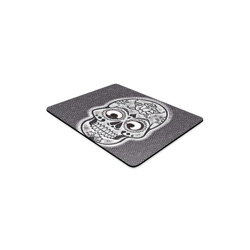 funny skull Rectangle Mousepad