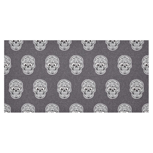 funny skull pattern Cotton Linen Tablecloth 60"x120"