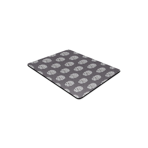 funny skull pattern Rectangle Mousepad