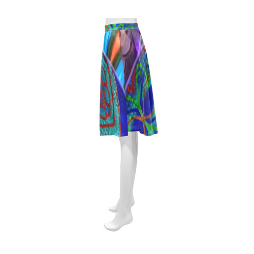 peru Athena Women's Short Skirt (Model D15)