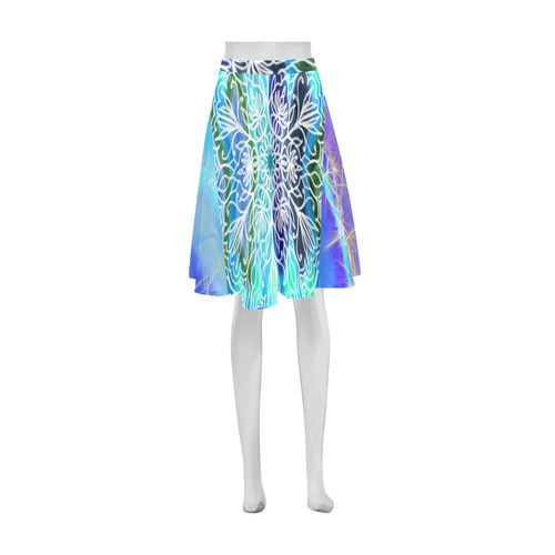 tile4 Athena Women's Short Skirt (Model D15)