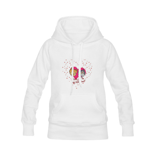 Valentine's day by Popart Lover Women's Classic Hoodies (Model H07)