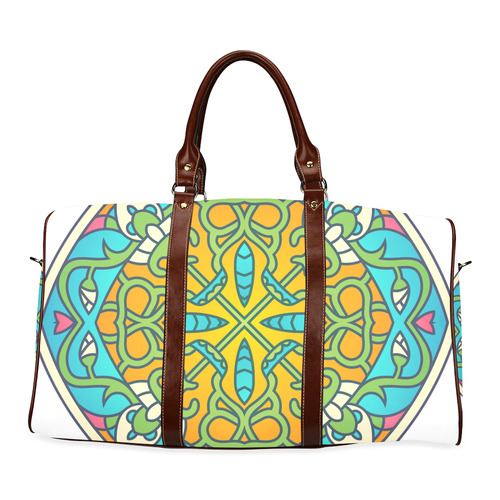 New art in Shop : original designers fashion bag with mandala Art. by guothova! Waterproof Travel Bag/Small (Model 1639)