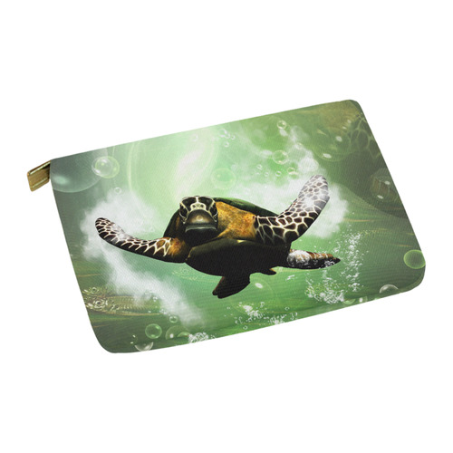 Cute turtle Carry-All Pouch 12.5''x8.5''