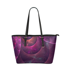 Inner Space Leather Tote Bag/Large (Model 1651)