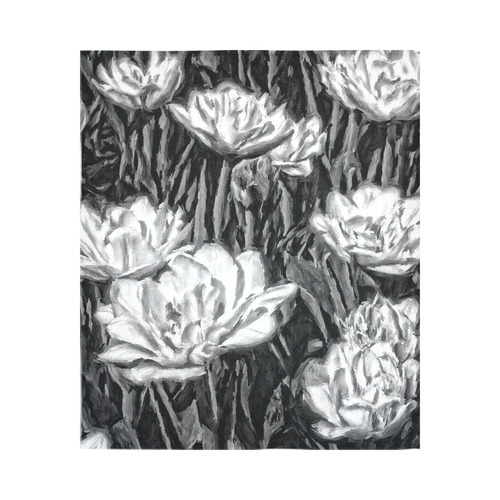 Floral ArtStudio 011116 Cotton Linen Wall Tapestry 51"x 60"