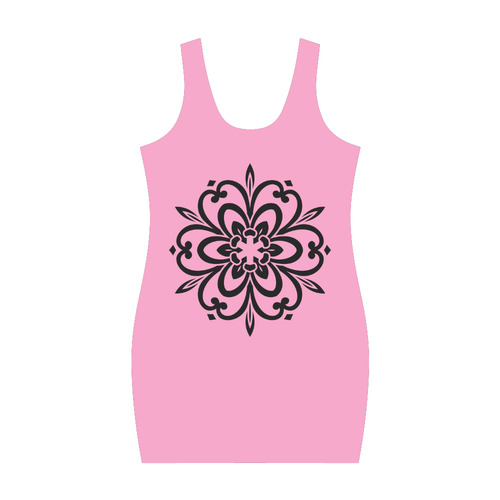 New arrival! Luxury designers dress with Mandala art in our shop! New Original hand-drawn art. Colle Medea Vest Dress (Model D06)