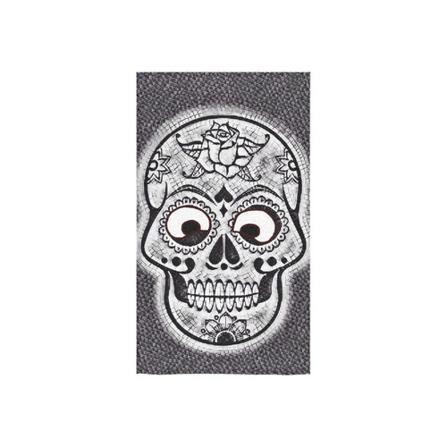 funny skull Custom Towel 16"x28"