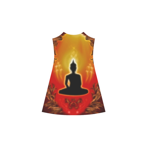 Buddha with light effect Alcestis Slip Dress (Model D05)