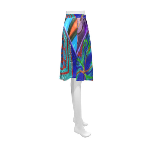 peru Athena Women's Short Skirt (Model D15)
