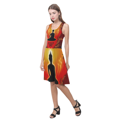 Buddha with light effect Atalanta Casual Sundress(Model D04)