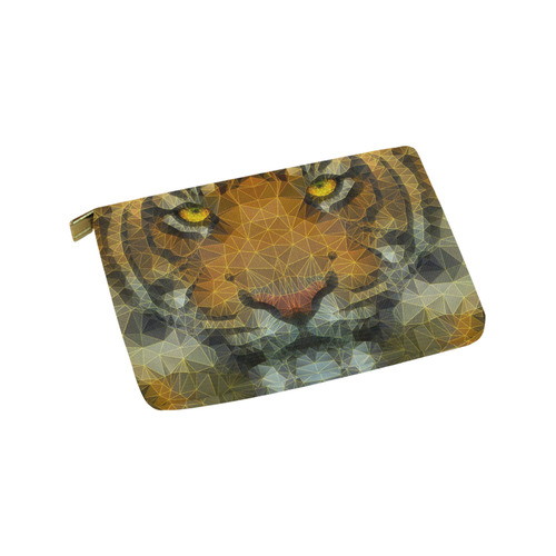 polygon tiger Carry-All Pouch 9.5''x6''