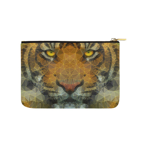 polygon tiger Carry-All Pouch 9.5''x6''