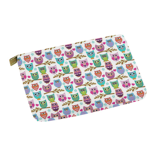 happy owls Carry-All Pouch 12.5''x8.5''