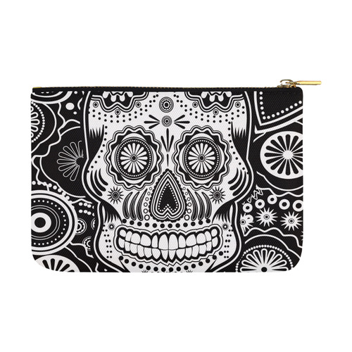 sugar skull Carry-All Pouch 12.5''x8.5''