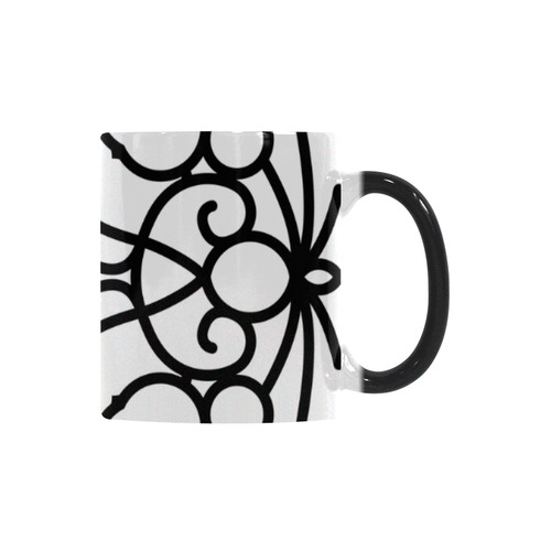 Original vintage designers Mug edition : black and white. Designers fashion mug 2016 Custom Morphing Mug