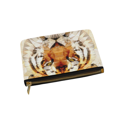 abstract tiger Carry-All Pouch 9.5''x6''