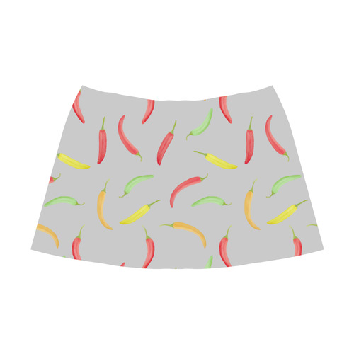 Chilli Peppar Mnemosyne Women's Crepe Skirt (Model D16)