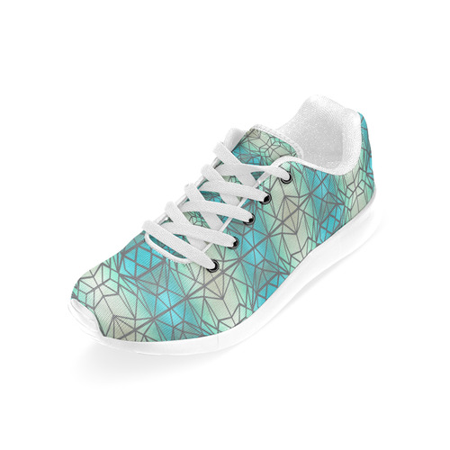Stained glass pattern Women’s Running Shoes (Model 020)