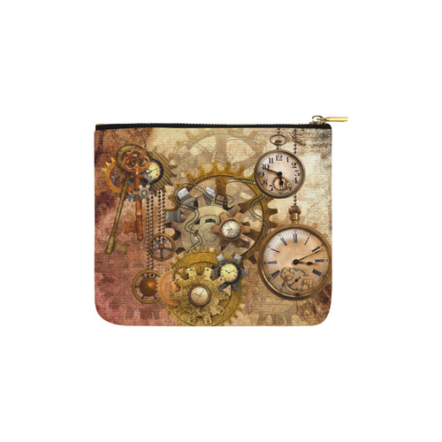 steampunk Carry-All Pouch 6''x5''