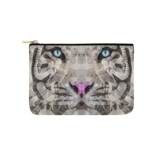 white tiger Carry-All Pouch 9.5''x6''