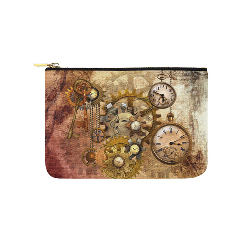 steampunk Carry-All Pouch 9.5''x6''