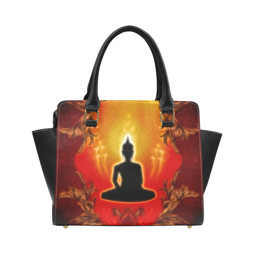 Buddha with light effect Classic Shoulder Handbag (Model 1653)