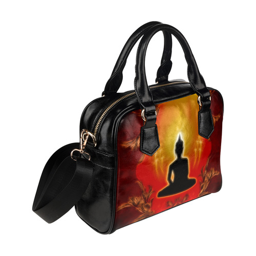 Buddha with light effect Shoulder Handbag (Model 1634)