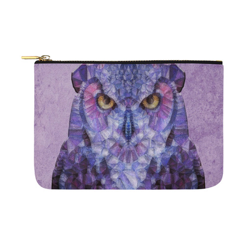 Polygon Owl Carry-All Pouch 12.5''x8.5''