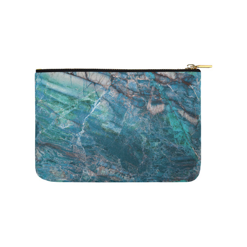 Marble - siena turchese Carry-All Pouch 9.5''x6''