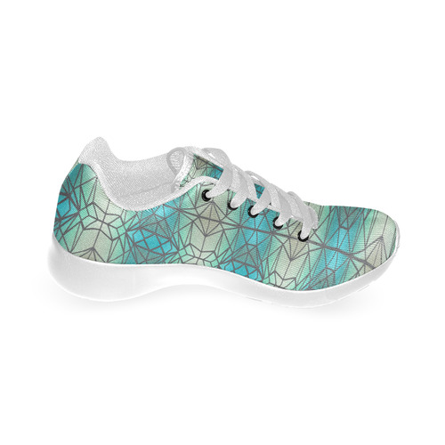 Stained glass pattern Women’s Running Shoes (Model 020)