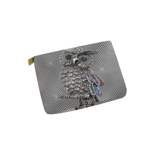 diamond owl Carry-All Pouch 6''x5''