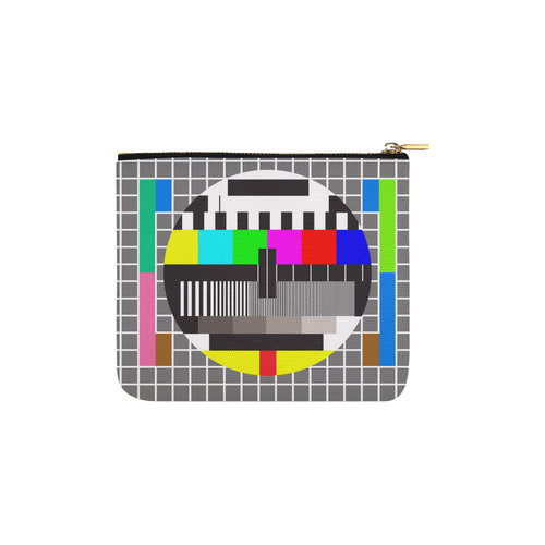 test tv screen Carry-All Pouch 6''x5''