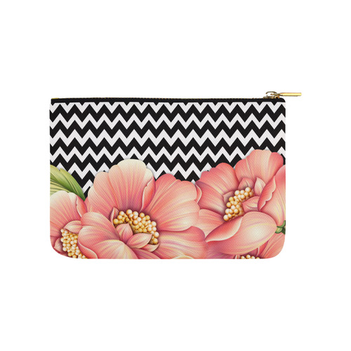 flower power, flowers Carry-All Pouch 9.5''x6''