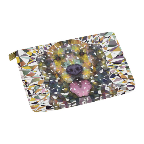 rainbow dog Carry-All Pouch 12.5''x8.5''