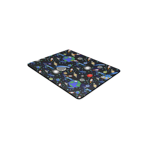 Galaxy Universe - Planets, Stars, Comets, Rockets Rectangle Mousepad