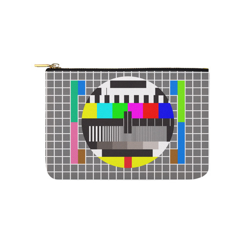 test tv screen Carry-All Pouch 9.5''x6''