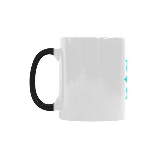 New vintage Arrival in shop : Luxury snow blue Mandala designers edition 2016. Soft tones, fresh loo Custom Morphing Mug